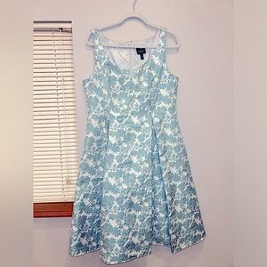 Macys flower turquoise dress (worn twice)